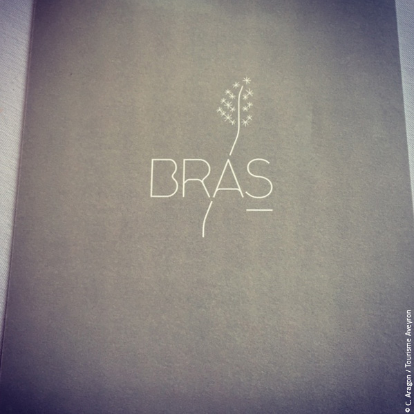 Carte, restaurant Bras © C. Aragon