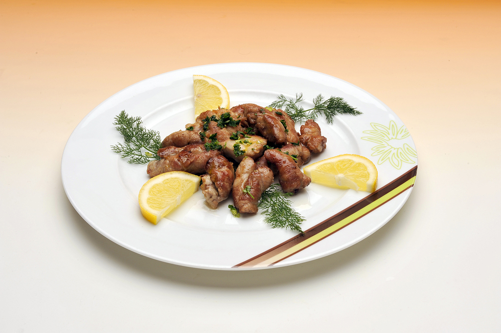 Plat de ris d'agneau Plat de ris d'agneau